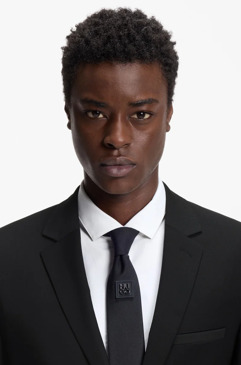 هوجو Two-piece extra-slim-fit suit in a wool blend